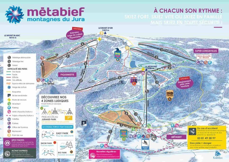 Detente Au Coeur De La Station Métabief المظهر الخارجي الصورة